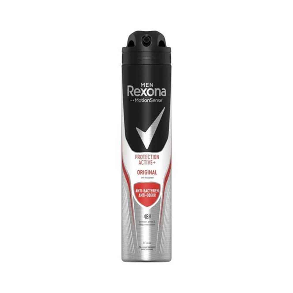 اسپری ضد تعریق مردانه رکسونا مدل Protection Active original حجم 200 میل