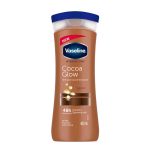 لوسیون بدن وازلین مدل cocoa glow حجم 400 میل