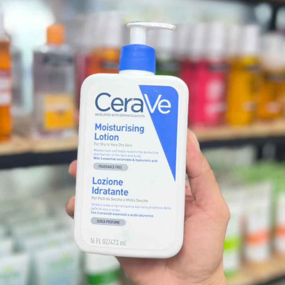 لوسیون کرم مرطوب کننده صورت و بدن سراوی Cerave حجم 473 میل